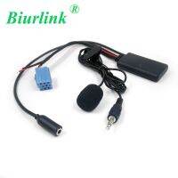 Biurlink ไมโครโฟนสำหรับ8pin วิทยุ,มินิพอร์ต Iso 3.5เครื่องช่วยเสียงมม. ในไมโครโฟนบลูทูธสำหรับโฟล์คสวาเกนสำหรับ Audi สำหรับ Becker