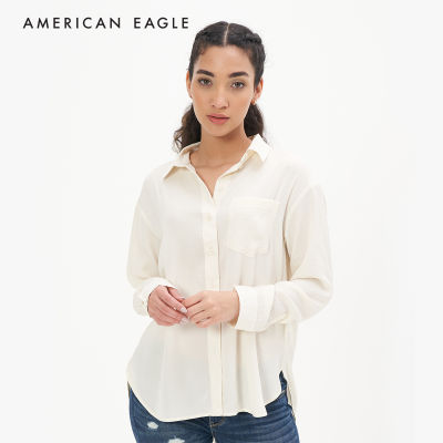 American Eagle Silk Shirt เสื้อเชิ้ต ผู้หญิง  (EWSB 035-4891-106)