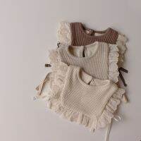 【CC】 Korean Cotton Gauze Bib Baby Fashion Blouse Overall Front Shirt Absorbing Drooling Cloths Accessory