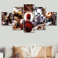 คอลเลกชันตัวการ์ตูน Wall Art โปสเตอร์ผ้าใบและพิมพ์ภาพผนัง Daredevil ตกแต่งบ้าน-งานศิลปะที่สดใสและเป็นตัวหนาสำหรับแฟนหนังสือการ์ตูน