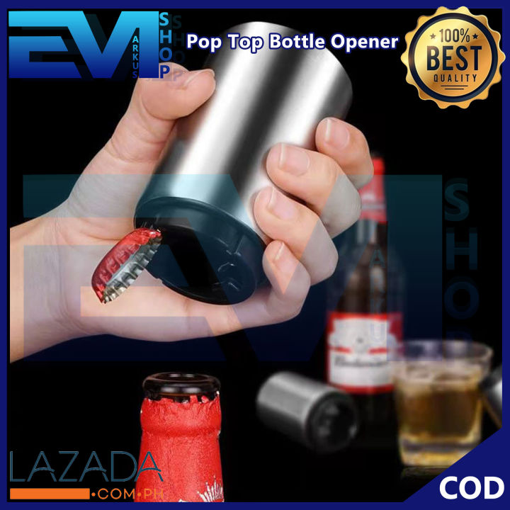 The Pop Top Popper Beer/pop/soda Can Opener and Cover 