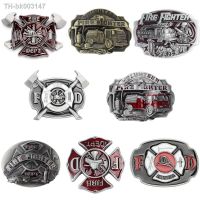 卐✿ MAN METAL Belt Buckle Firefighter Truck VEHICLE DIY Components Handmade Belt Accessories Waistband Buckle Fire emergency