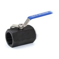 304 Stainless Steel Internal Thread Hexagon Ball Valve One-piece Female Carbon Steel Wire Spiking Valve 1/4" 3/8" 1/2" 3/4" 1"