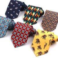 ۞▲❡ Floral Print Ties For Men Wome Printted Classic Tie Casaual Mens Ties Cartoon Tie Fashion 9 CM Width Necktie For Wedding Party