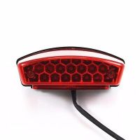 Red LED Brake Tail Light for Honda Kawasaki Suzuki Ducati Yamaha ATV YFZ WR XT TTR TW YZ TT Quads Dual Sport