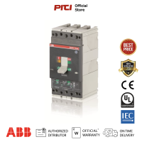 ABB เบรกเกอร์ MCCB Tmax T T4L250 PR221DS-LS/I In250 3p FF 1000VAC, 3 Pole 250A