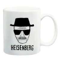 HEISENBERG ถ้วยสีขาววอลเตอร์ Breaking Bad บ้านชารูปลอกเบียร์กาแฟถ้วยแก้วมัคของขวัญ