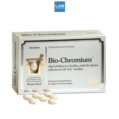 Pharma Nord Bio-Chromium - ฟาร์มา นอร์ด ไบโอ-โครเมียม อาหารเสริมสกัดโครเมียมยีสต์ 1 กล่อง 90เม็ด