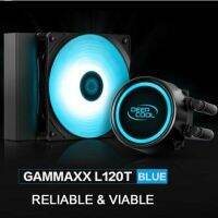 สินค้าขายดี!!! LIQUID COOLING DEEPCOOL Gammaxx L120T ชุดน้ำปิด 1 ตอน ที่ชาร์จ แท็บเล็ต ไร้สาย เสียง หูฟัง เคส ลำโพง Wireless Bluetooth โทรศัพท์ USB ปลั๊ก เมาท์ HDMI .