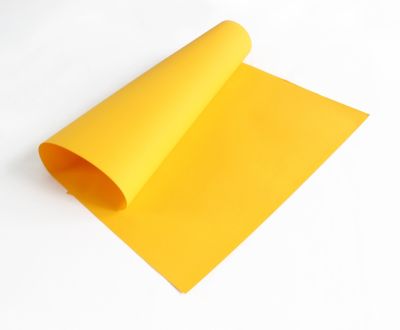 PP-802 สีเหลืองแก่  กระดาษโปสเตอร์สี 2 หน้า 20 แผ่น