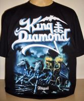 New Fashion King Diamond Abigail เสื้อยืด ขนาด S M L XL 2XL 3XL Mercyful Fashion Heavy Metal ใหม่ 2023