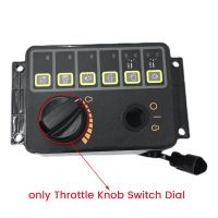 21N8-20506 Excavator Throttle Knob Controller Switch for Hyundai R130 150 225 215 80-7 Throttle Potentiometer Knob Wires