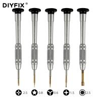 DIYFIX 5 in 1 Precision Screwdriver Set for iPhone X 8 8P 7 7P 6 6P 6S 6SP Disassemble Opening Mobile Phone Repair Tools Kit Tool Sets