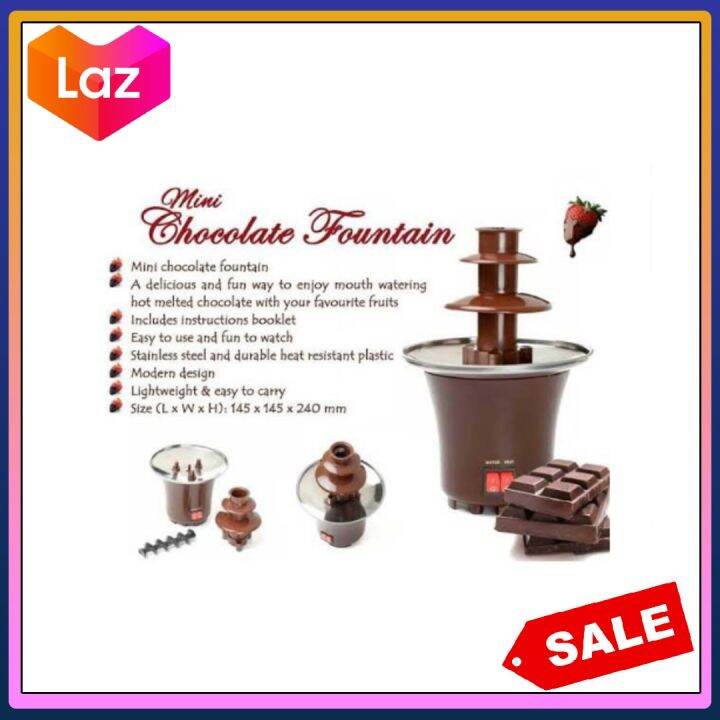 Mini Chocolate Fountain Lazada PH