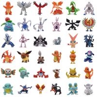 Tokoh Pokemon 3-8Cm Charizard Bulbasaur Tupai Alolan Vulpix Eevee Figur Aksi Anah Anak โมเดล ABS