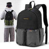 Fashionable laptop Backpack For MenS School Backpack With Headphone Jack, Waterproof