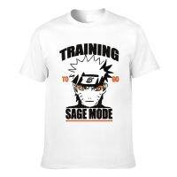 Naruto Training Sage Mode Gym Anime Fashion Mens Tshirts Cool Style Wear