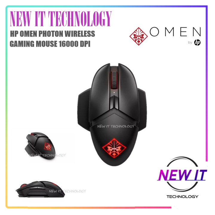 Hp Omen Photon Rgb Wireless Gaming Mouse 16000 Dpi 6cl96aa Lazada