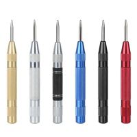 Automatic Center Punch Hole Automatic Punch Machinists Carpenters Tool Wood Press Dent Marker Woodwork Tool Metal Drill Bit