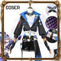 【COSER 77】Honkai: Star Rail cos ซิลเวอร์วูล์ฟ cos แต่งตัวไบนารีอะนิเมะเกมสำหรับผู้หญิงเต็มชุด cos