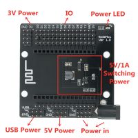 ESP8266 Nodemcu Backplane WIFI Development Board ESP8266 Serial Port Power Board Compatible with Lua V3 Backplane