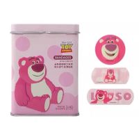 พร้อมส่ง พลาสเตอร์ปิดแผล plasters พลาสเตอร์ยา กล่องเหล็ก 40 ชิ้น