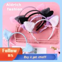 ALDRICH FASHION แฟชั่น งานเลี้ยงกลางคืน ตุ๊กตา อะนิเมะคอสเพลย์ เครื่องประดับผม ที่คาดผมการ์ตูน ที่คาดผมหูแมว ระฆังเล็ก