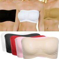 【jw】◈✸◙  Breathable Mesh Tube  Invisible Strapless Crop Ladies Bralette Bandeau Boob