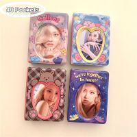 3 Inch Mini Photo Album Kpop Photocard Holder 40 Pockets Idol Photo Storage Card Bag Postcards Mini Collect Book Organizer