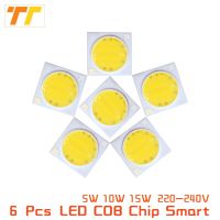 【Best-Selling】 Correct Engineering Service Limited 6ชิ้น/ล็อตสมาร์ท IC LED COB ชิป AC 220โวลต์230โวลต์5วัตต์10วัตต์15วัตต์ Led COB สมาร์ท IC Driver เหมาะสำหรับ DIY สปอตไลท์ LED ฟลัดไลท์เย็นอบอุ่นสีขาว