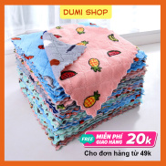 Combo 20 Khăn Lau Đa Năng Mẫu Mới Size Lớn 25x25cm - Khăn lau bếp