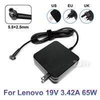 19V 3.42A 65W 5.5*2.5อุปกรณ์ชาร์จไฟสำหรับแล็ปท็อปอะแดปเตอร์ AC มมสำหรับ Lenovo Y410 C466 G455 410M U165 C200 U350สำหรับอัสซุสโตชิบา