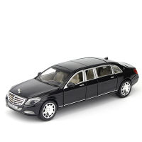 1:24 Maybach S600 Metal Car Model Diecast Alloy Car Models 6 Doors Can Be Open Can Be Open Inertia Pull Back Toys For Kids Gifts