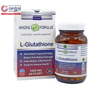 L-Glutathione 1600mg Viên uống trắng da giúp cải thiện da sạm màu, mờ nám