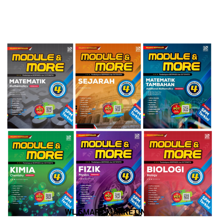 Buku Latihan: Module & More KSSM 2023 Tingkatan 4 | Lazada