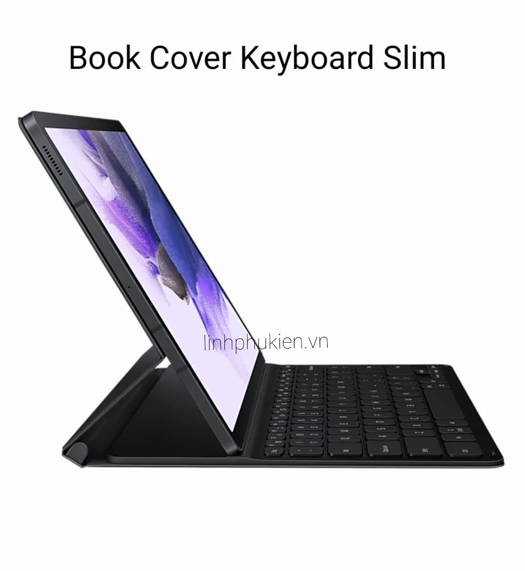 Trả góp 0%]Bao da bàn phím Book Cover Keyboard ( Slim ) Samsung Galaxy Tab  S7/ S7 Wifi/ S8 / S7+/ S7 FE / S8+ Chính hãng 