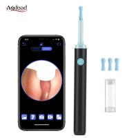 Dropshipping Ear Cleaner Wax Removal Tools 3.5mm Ear Endoscope Camera HD Health Care Silicone Ear Pick Otoscope For Android IOS