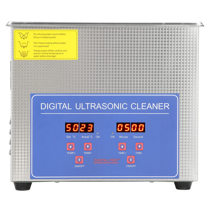 สแตนเลส15l-commercial-ultrasonic-cleaner-นาฬิกาดิจิตอลอุ่น-bath-ถัง