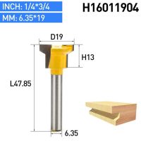 【☑Fast Delivery☑】 chenguang Huhao 1Pc 1/4 "ก้านบิตเตอร์สำหรับงานไม้ Cnc รวมกันบิตมีดล็อคลิ้นชักนิ้วเครื่องตัดมิลลิ่งแผ่นเชื่อมต่อ