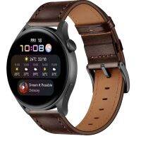 ♀☍ หนัง 22 มม.สำหรับนาฬิกา HUAWEI GT 3 2 Pro GT2e สายคล้องโลหะสำหรับ Samsung Galaxy HUAWEI GT3 pro Watchband