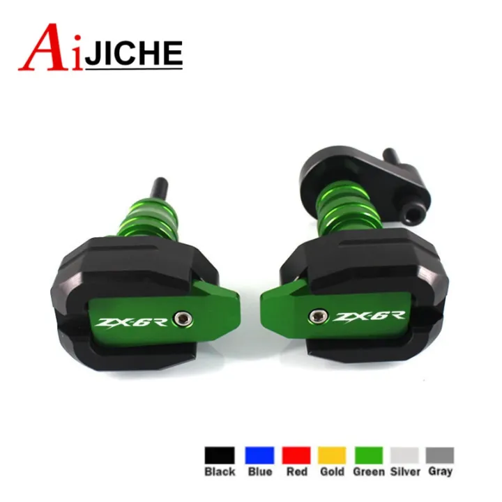 【づー君】】 Zx6r Frame Sliders Zxpjkyu 2x Frame Slider Crash Protector