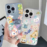 สำหรับ POCO X4 Pro M4 M3 Pro 5G X3 NFC GT F3 Duffy Linabell StellaLou ขอบสี่เหลี่ยมรองรับการกระแทกเคสป้องกันเต็มเลน