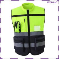 CODAndrew Hearst Warning Vest with High Visibility Neon Yellow Style F