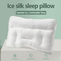 Comfortable Summer Ice Cold Pillow Cool Therapy Relax Muscle Help Sleeping Pad Mat Travel Pillows Neck