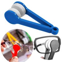 1pcs Glasses Cleaning Brush Spectacle Eyeglass Mini Microfiber Cleaning Brush Sunglass Eyewear Lens Maintain Tool