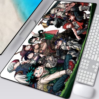 XXL Beautiful Cute Printing Gaming Large Desk Pad Anime Pad Computer Player Mouse Pad PC Keyboard Mats For Hero Academy