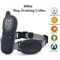 ZZOOI Automatic Anti Barking Dog Collar Rechargeable Bark Stopper Effective Stop Barking Waterproof Vibration Sound Shock Dog Collar