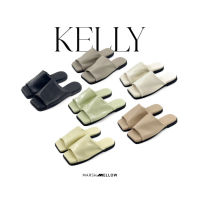 (ลด 45 Code: MARSH999 ) KELLY SANDAL รองเท้าแตะที่คนหน้าเท้ากว้างต้องยิ้ม xbx