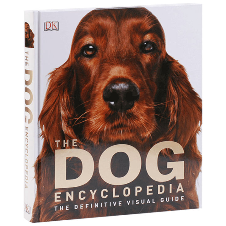 the-dog-encyclopedia-the-dog-encyclopedia-dk-visual-encyclopedia-illustrated-hardcover-folio-english-original-english-book