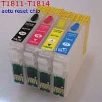 ตลับหมึกรีฟิล T1811สำหรับ EPSON XP30/XP102/XP202/XP205/XP302/XP305/XP402/XP405/XP215/XP312/เครื่องพิมพ์ XP415รีเซ็ตอัตโนมัติ